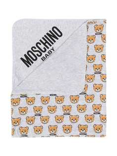 Moschino Kids одеяло с принтом