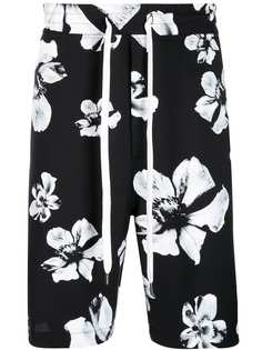 Neil Barrett floral print shorts