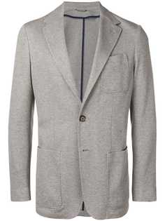 Canali фактурный блейзер классического кроя