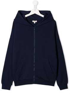 Kenzo Kids толстовка на молнии с капюшоном и принтом логотипа