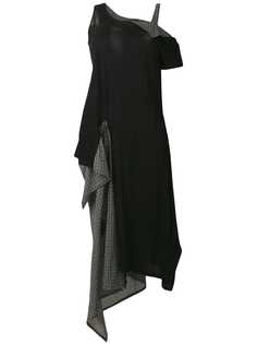 Yohji Yamamoto многослойное платье