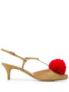 Lenora Iole pumps with pompom