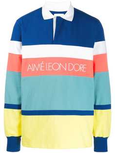 Aimé Leon Dore embroidered logo rugby top