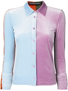 Y/Project two-tone button shirt