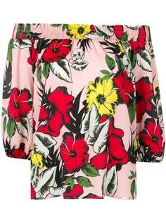 Liu Jo блузка с цветочным принтом
