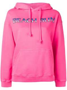 Ashley Williams Beach Bum print hoodie