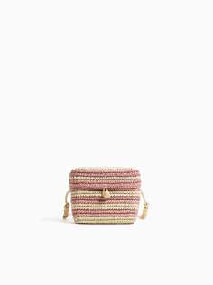 Сумка из рафии Zara