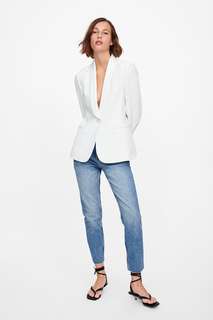 Блейзер с шалевым воротником Zara