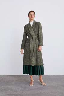 Пальто из сукна Zara