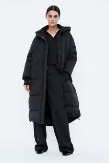 Пальто-пуховик оверсайз Zara