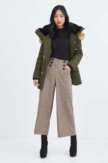 Стеганая парка из водоотталкивающей ткани Zara