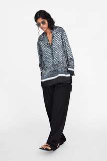 Туника с принтом Zara