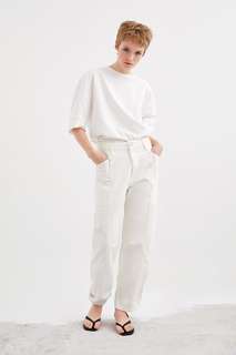 Брюки карго с карманами Zara