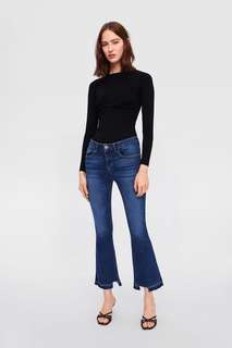 Джинсы z1975 с легким клешем Zara