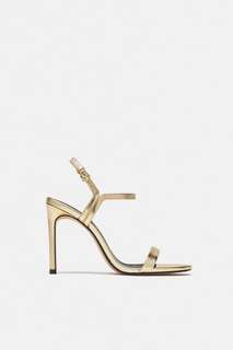 Босоножки с тонкими ремешками Zara