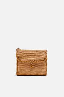 Плетеная сумка Zara