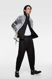 Прозрачная куртка с лентами Zara