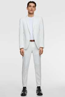 Костюм из текстурной ткани Zara