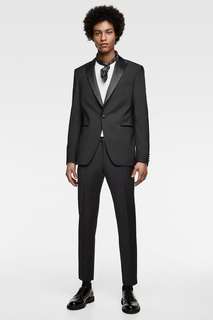 Костюм с пиджаком-смокингом Zara