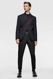 Костюм из текстурной ткани Zara