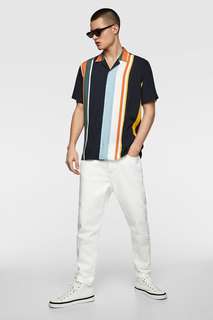 Рубашка в полоску Zara