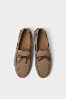 Мокасины с тиснением Zara