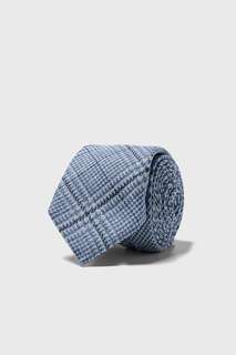 Широкий галстук в клетку Zara