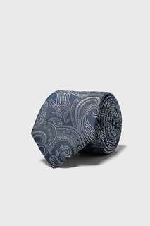 Широкий галстук с жаккардовым узором в полоску Zara