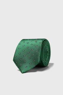 Широкий галстук с жаккардовым узором пейсли Zara