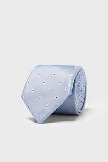 Широкий галстук в ромбы Zara