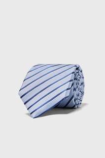 Широкий галстук из ткани с рельефным узором Zara