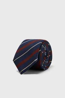 Широкий галстук в полоску Zara