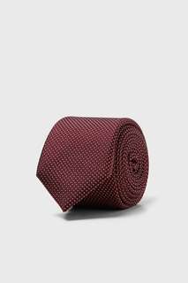 Узкий галстук в мелкий горошек Zara