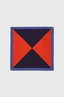 Карманный платок с принтом треугольников Zara