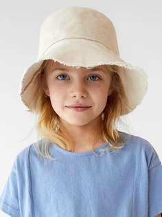 Шляпа оверсайз с необработанной кромкой Zara