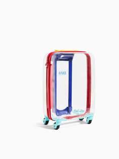 Прозрачный чемодан-тележка travel Zara
