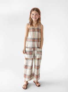 Комбинезон свободного кроя в клетку Zara