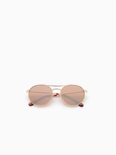 Солнечные очки в металлической оправе Zara