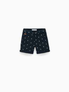 Шорты с принтом Zara
