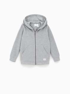 Куртка из ткани пике с капюшоном Zara