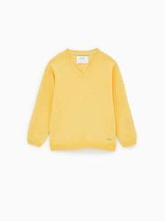 Базовый свитер с v-образным вырезом Zara