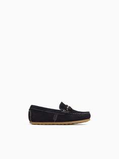 Замшевые лоферы Zara