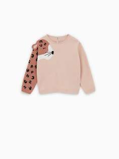 Свитер с леопардовым принтом Zara