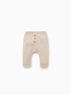 Брюки с леопардовым принтом Zara