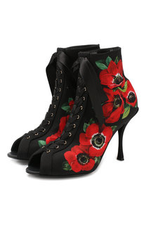 Текстильные ботильоны Bette Dolce & Gabbana
