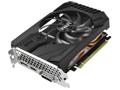 Видеокарта Palit GeForce GTX 1660 StormX OC 1530Mhz PCI-E 3.0 6144Mb 8000Mhz 192 bit DVI HDMI DP NE51660S18J9-165F