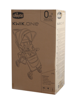 Коляска Chicco Kwik One Jet Black 8079434510000