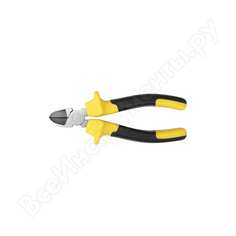 Бокорезы, черно-желтые прорезиненные ручки, хром-никелевое покрытие 180 мм fit старт 49952