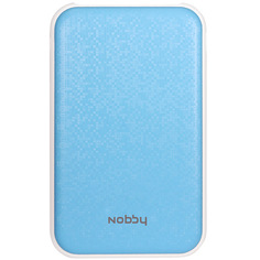 Внешний аккумулятор Nobby Pixel NBP-PB-07-08 Light Blue (7000mAh, Li-pol)