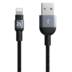 Кабель Apple Adam Elements Aluminum MFI Lightning Cable PeAk II 120B Grey